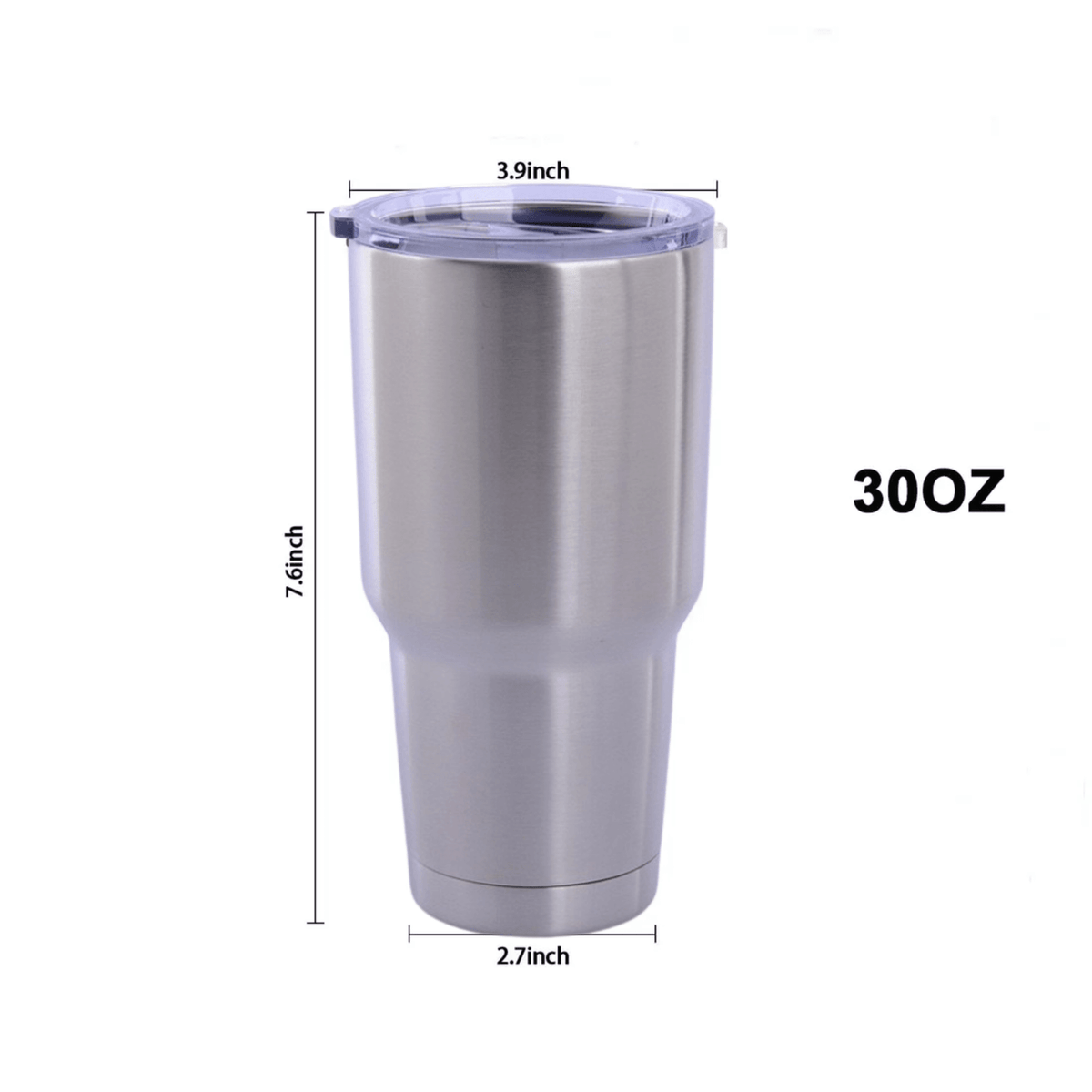 30oz Stainless Steel Vacuum Insulated Coffee Tumbler – view 2