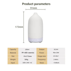 Nordic Ceramic Essential Oil Aroma Diffuser