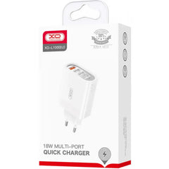 XO 18W Multi Port Adapter Quick Charger #L100