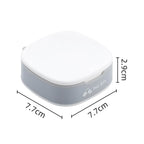 Portable Mini Medicine Box Travel Pill Organizer – White