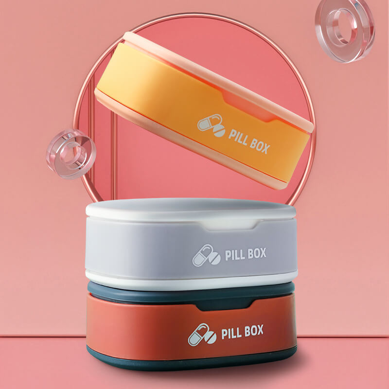 Portable Mini Medicine Box Travel Pill Organizer – view 4
