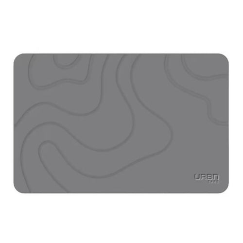 UrbnCare® Non Slip Stone Diatom Bath Mat – Dark Grey