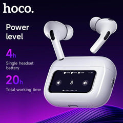 Hoco ANC TWS Earbuds with HD Display #EW72