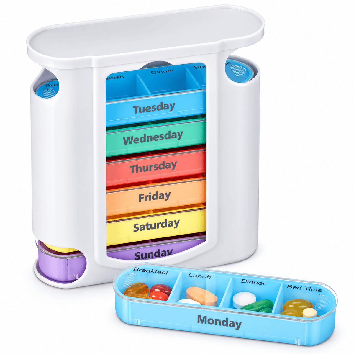 Weinberger 7-Day Weekly Pill Organizer