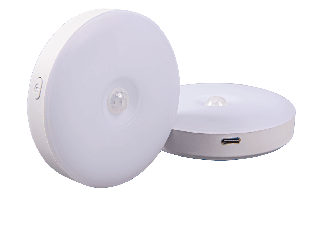 Rechargeable Round Motion Sensor 3 Mode Light