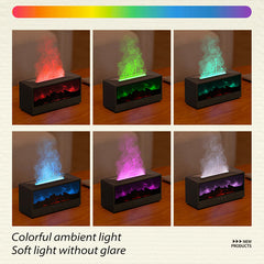 Fireplace Simulation Flame Aromatherapy Diffuser #DQ-717