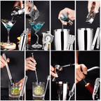 12 Piece Stainless Steel Bar Set Tools – view 4