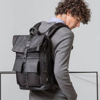 BANGE Multi Compartment Water Resistant Business Backpack #G65 – view 4