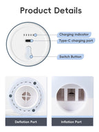 TAILI Multi-Use Electric Inflatable Smart Portable Pump #SG506 – view 6