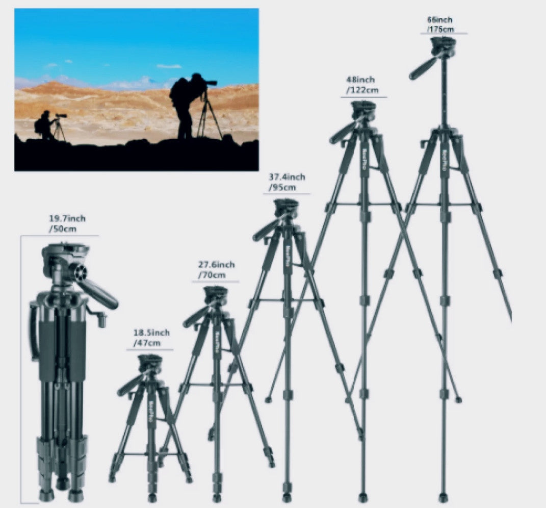 Neepho Professional Tripod Stand #NP-3180S – view 2