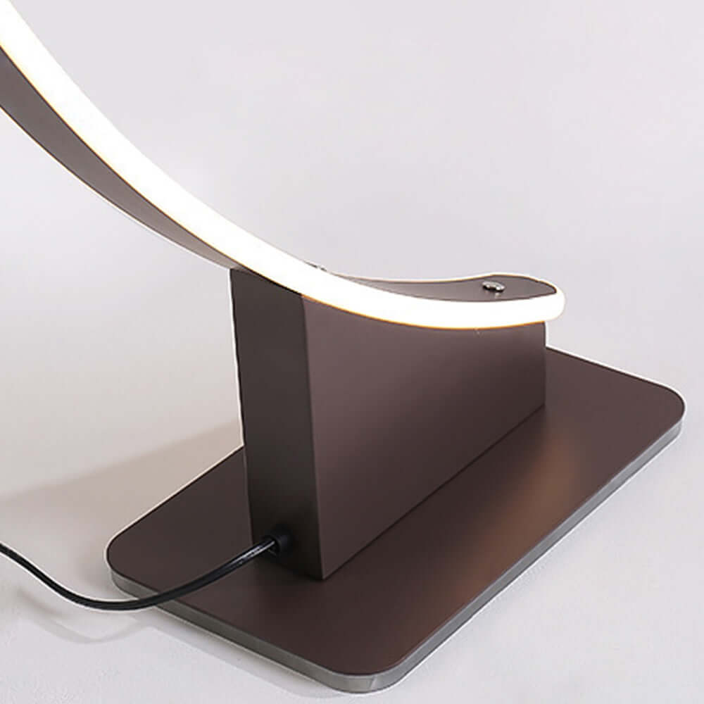 Minimalist Arch LED Metal Floor Lamp – view 3