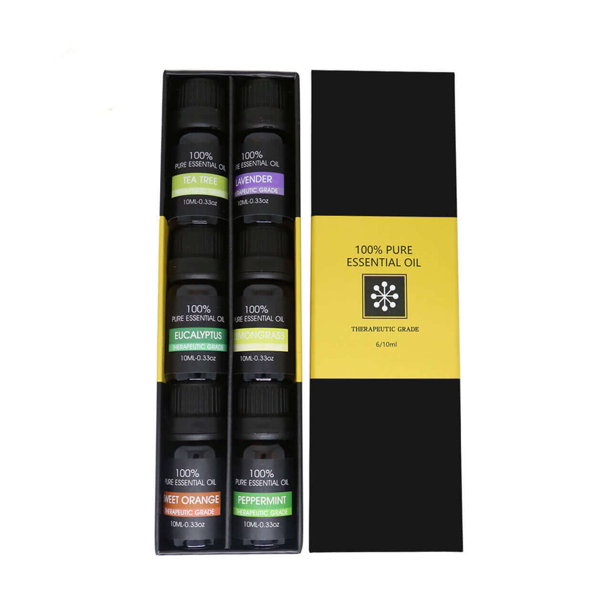 Essential Oils Set of 6 (60% Concentration)