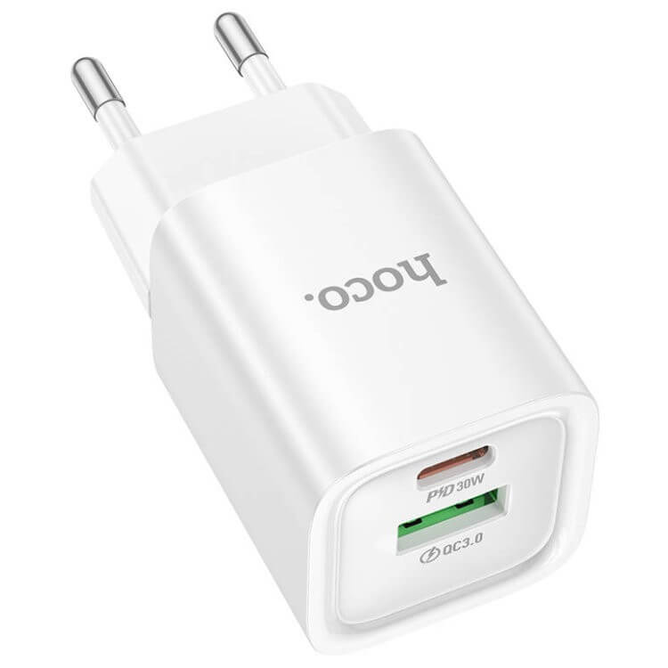 Hoco 30W Fast Charger with Type C to Type C Cable Set #C149A – view 3