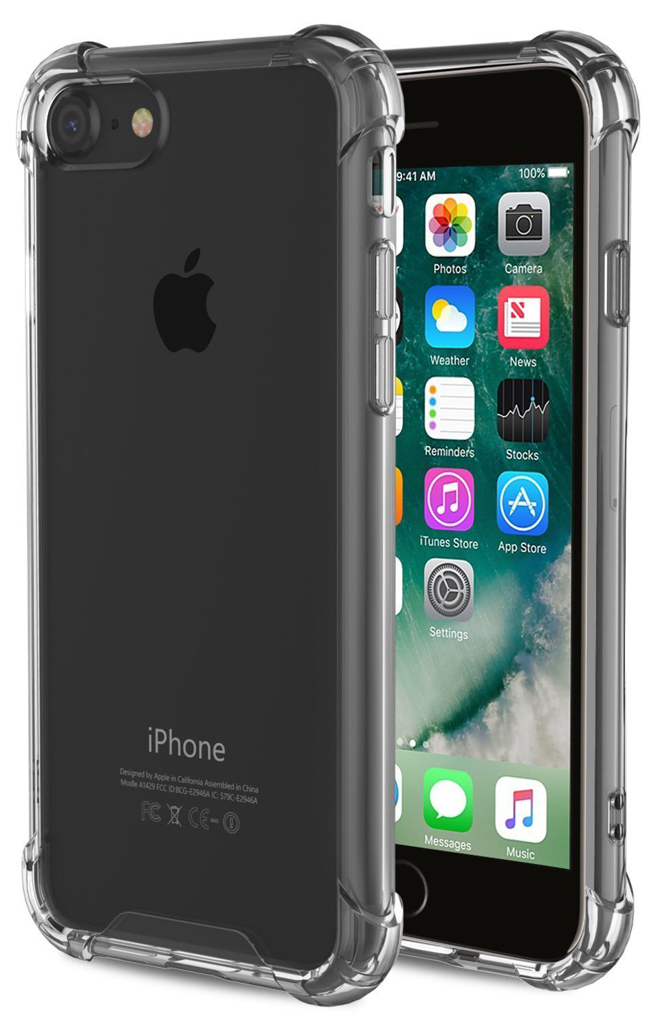 SPACE iPhone TPU Transparent Case – iPhone 7 | 8 | SE