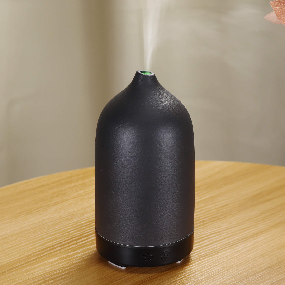 Nordic Ceramic Essential Oil Aroma Diffuser – Black