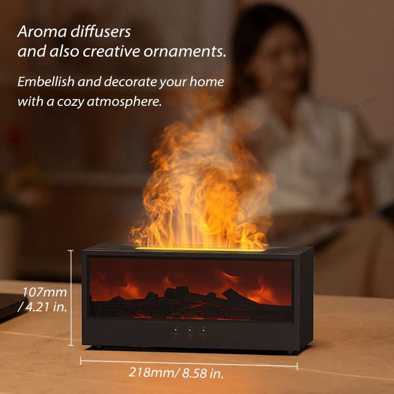 Fireplace Simulation Flame Aromatherapy Diffuser #DQ-717 – view 7