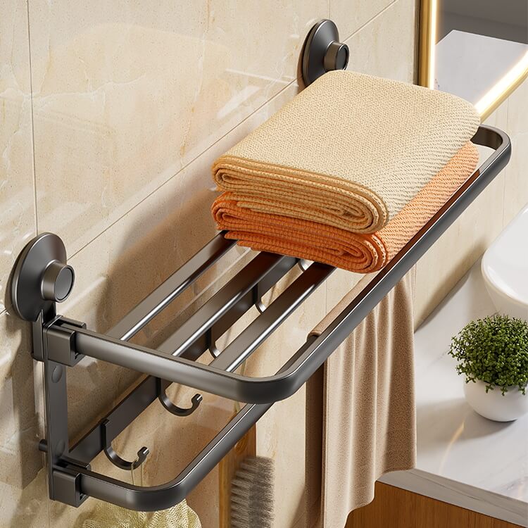 TAILI Space3.0 Double Folding Bath Towel Holder #AW837 – view 10