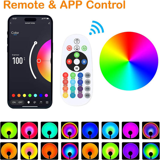 Tuya Smart Sunset Projection Lamp