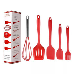 5 Piece Silicone Utensil Set - Buyrouth