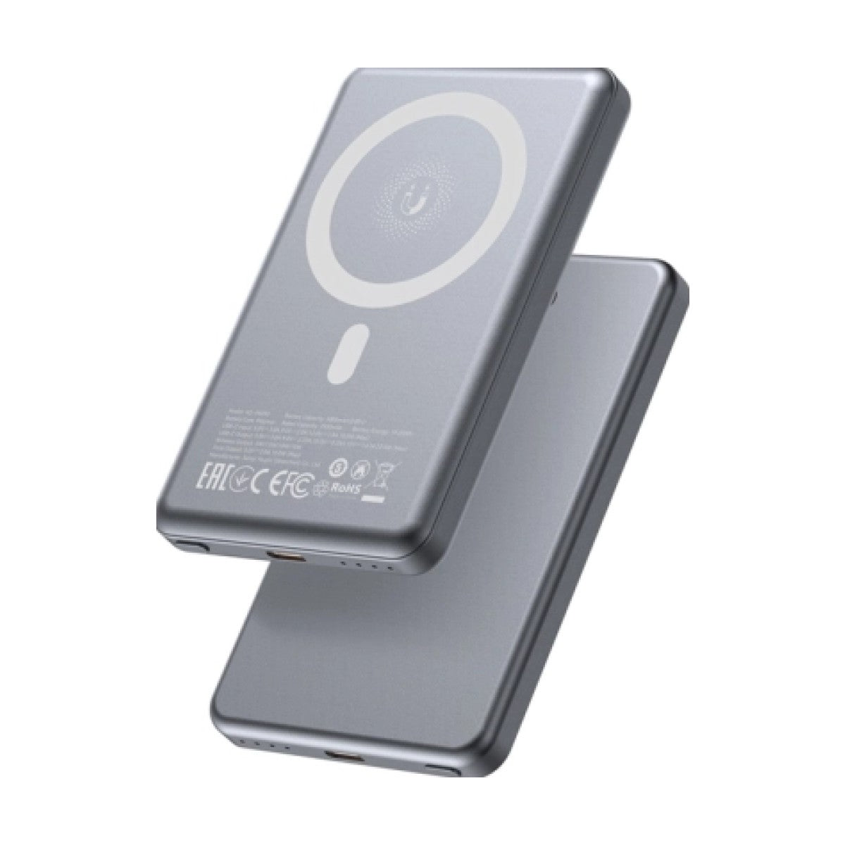 XO Ultra Slim 5,000mAh Metal MagSafe Power Bank #PR293