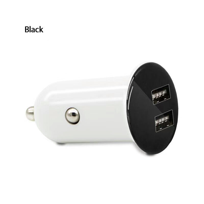 Dual Port Car Charger – Black