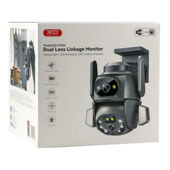 XO Dual Lens Linkage Monitor Security Robot Camera #CR04