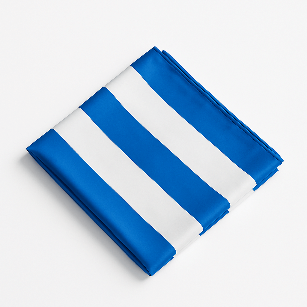 Microfiber Quick Dry Striped Beach Towel – Blue