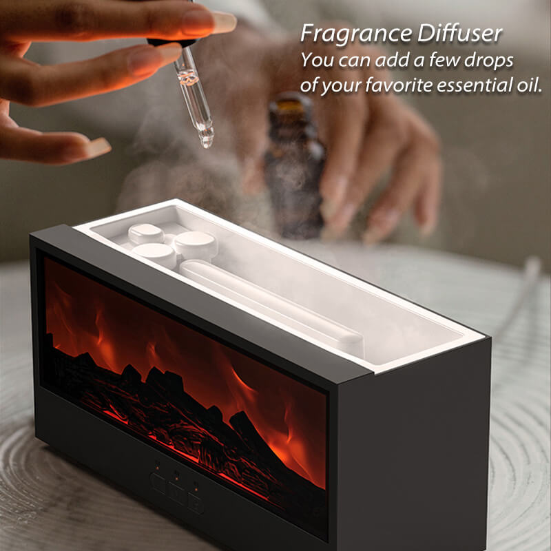 Fireplace Simulation Flame Aromatherapy Diffuser #DQ-717 – view 8