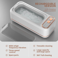 Multifunctional Ultrasonic Cleaner with UV Sterilization