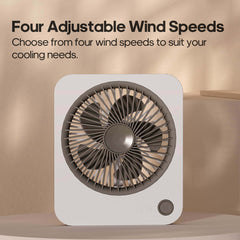 Rechargeable Portable Desk Fan #F59