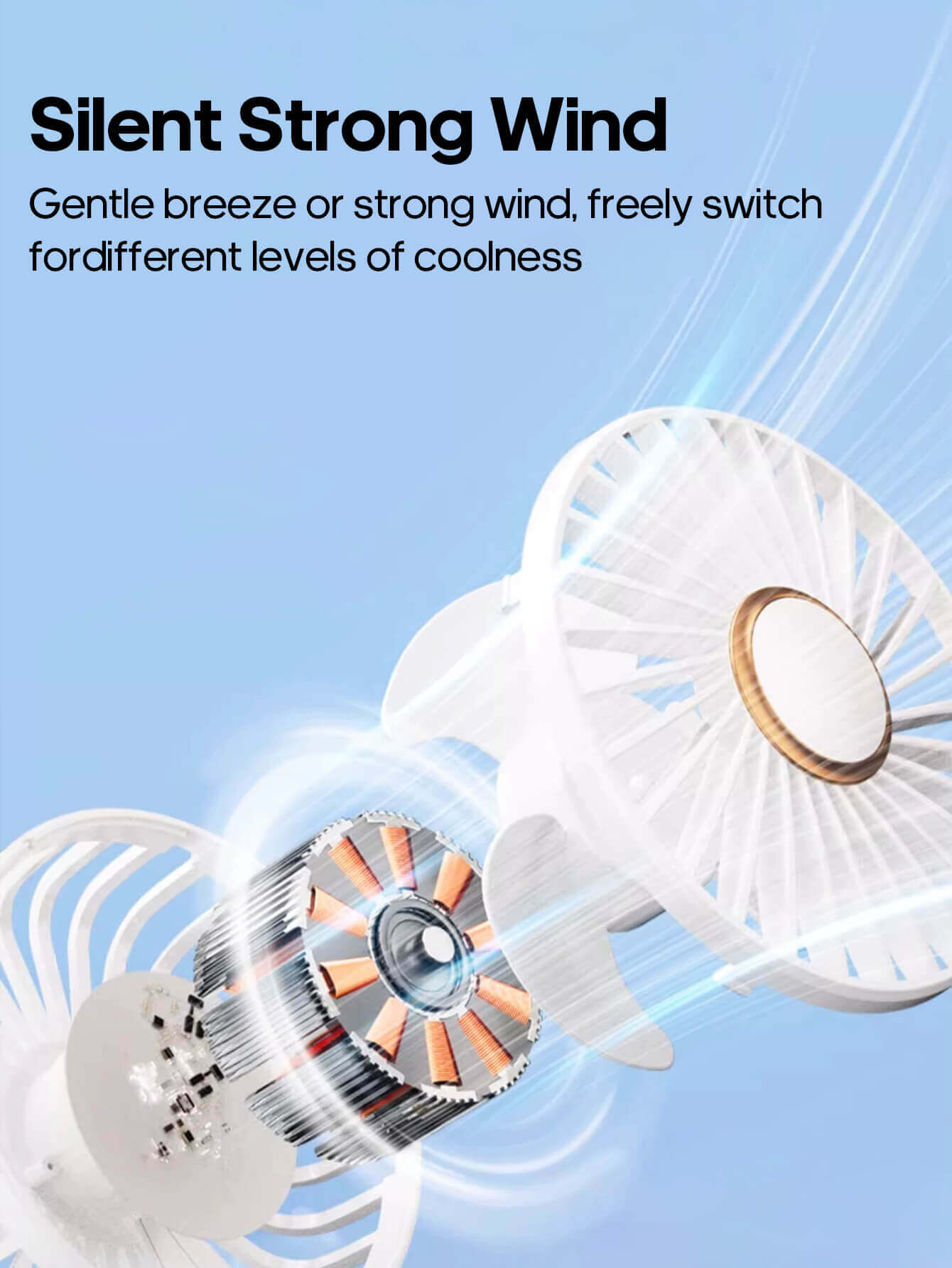 Rechargeable Handheld Mini Fan