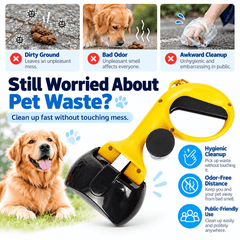 Portable Pet Poop Scooper with Waste Bag