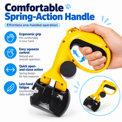 Portable Pet Poop Scooper with Waste Bag