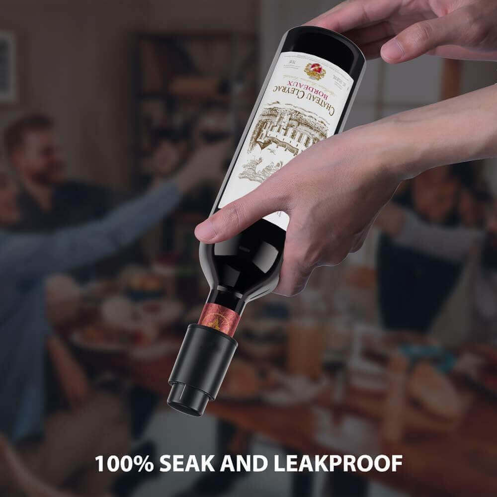 Wine Bottle Stopper with Date Preserver