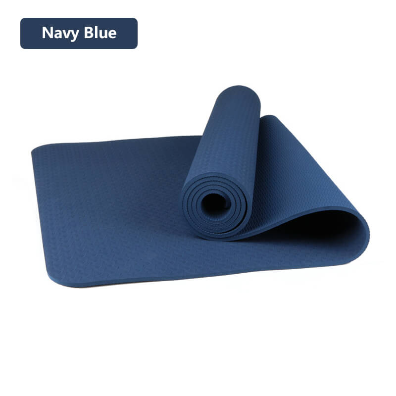 TPE Yoga Mat – Blue