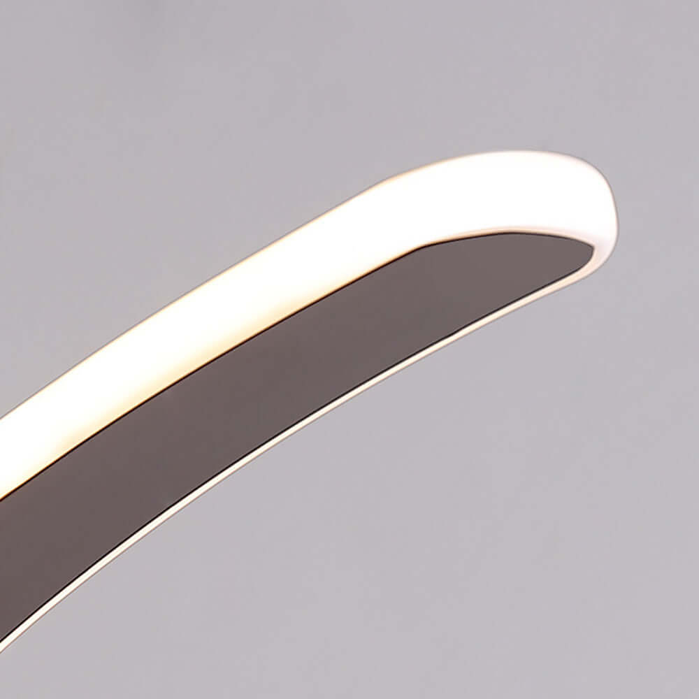 Minimalist Arch LED Metal Floor Lamp – view 4