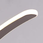 Minimalist Arch LED Metal Floor Lamp – view 4
