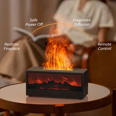 Fireplace Simulation Flame Aromatherapy Diffuser #DQ-717