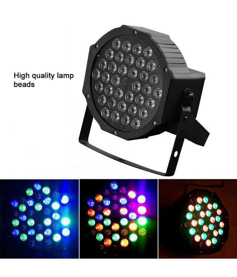 RGB 36 LED Sound Activated Indoor Party Light - Buyrouth