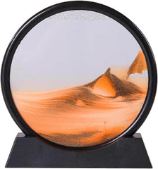 3D Moving Sand Art Picture in Motion Round Glass