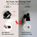 Rechargeable Cordless Rotatable Wall Light – view 3