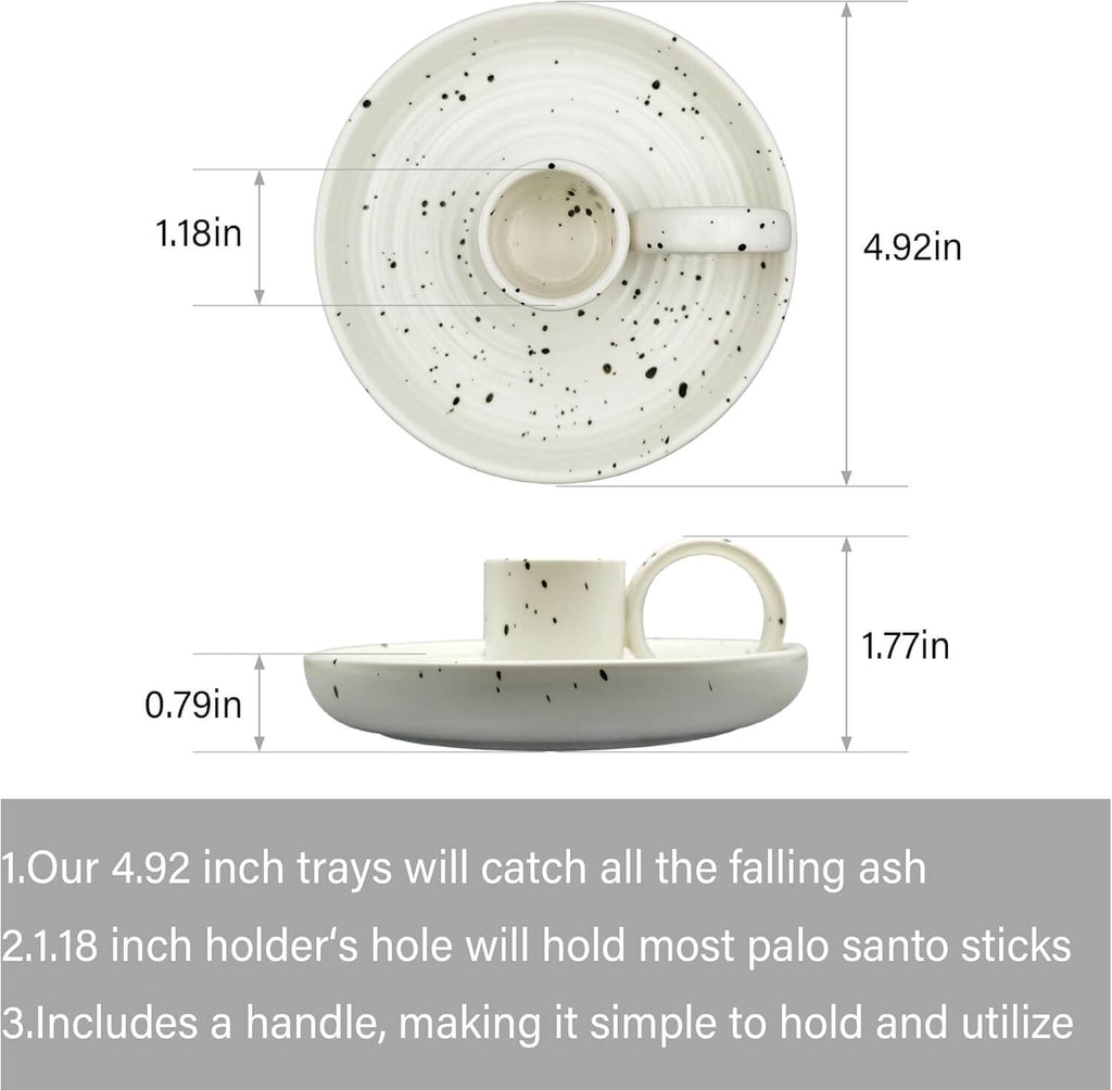 Ceramic Incense Holder for Palo Santo Sticks & Candles – view 16