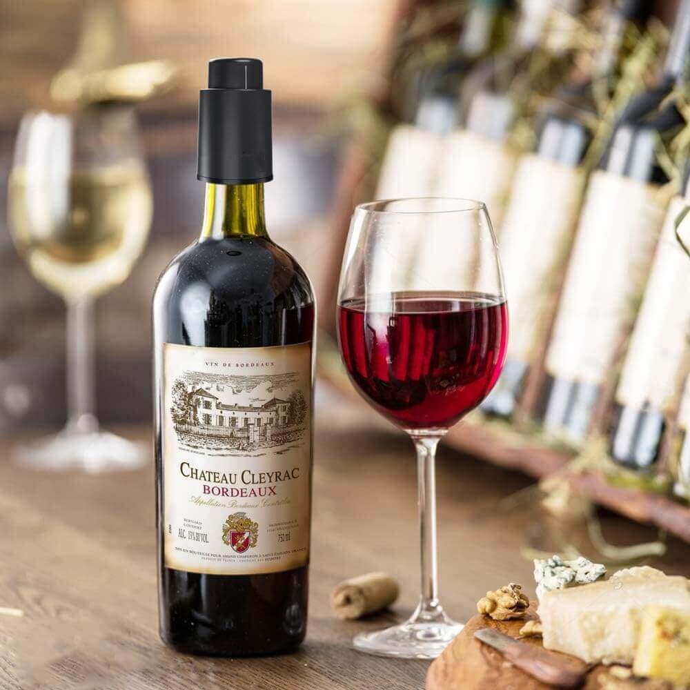 Wine Bottle Stopper with Date Preserver