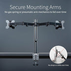 Adjustable Single & Dual Arm Monitor Desk Mount – view 6