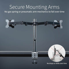 Adjustable Single & Dual Arm Monitor Desk Mount