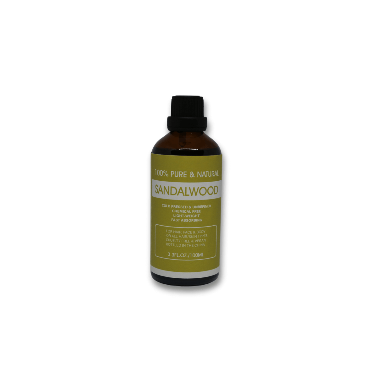 100mL Pure Essential Oil Bottle – Sandalwood