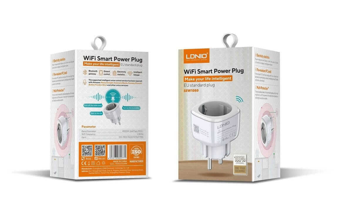 LDNIO Wi-Fi Smart Power Socket #SEW1080 - Buyrouth