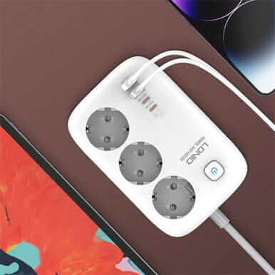 LDNIO 3 Outlets 4 USB 3250W Power Strip #SE3436 - Buyrouth