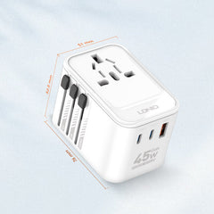 LDNIO 45W Universal GaN Travel Adapter #Z8