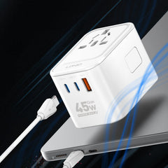 LDNIO 45W Universal GaN Travel Adapter #Z8